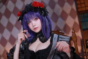水淼 aqua 神还原！《更衣人偶坠入爱河》黑江雫 COS，细节拉满超惊艳
